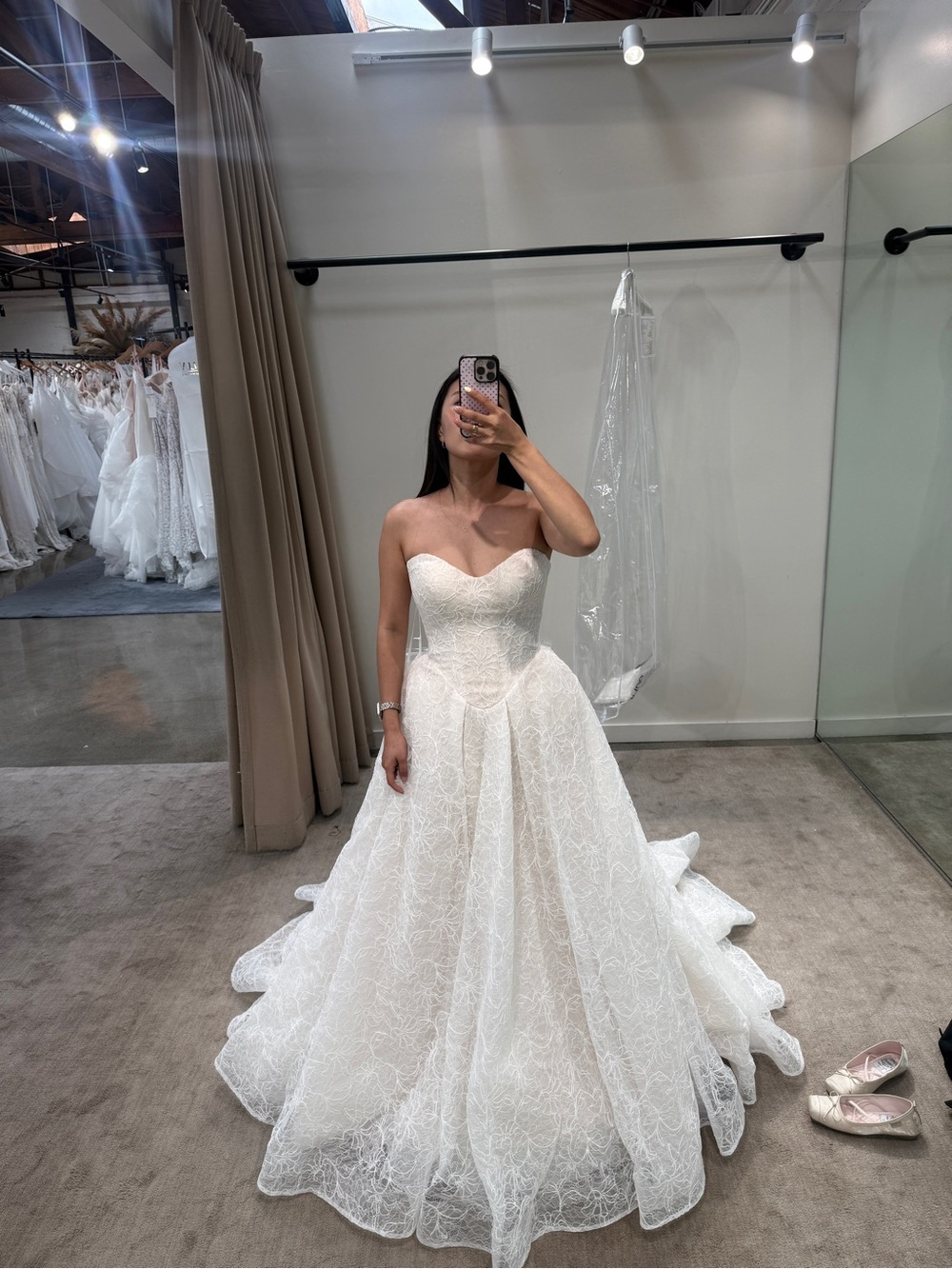 pronovias assou wedding dress | $3,220 original price | professionally cleaned